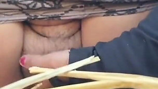 Indian Aunty Shows Outdoor Her Pussy and Boobs Outdoor and Fucked by Her stepbrother