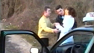 A Couple Offers a Fuck in the Back of a Cab!