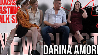 Horny Darina Amore's First Time Anal Squirting - Cute Teen Slut in Dirty Casting