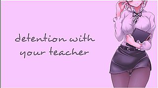 Detention With Your Teacher (teacher Series) Sound Porn English Asmr