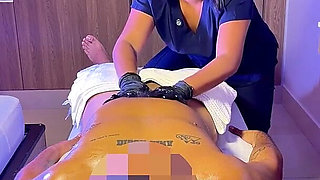 Sensual Manual Massage POV - Big Built Amateur Guy Happy Ending