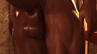 Flora’s Massive World-class Tits Liriel’s Innocent Body - Conan Dominates Both in Steamy 3way Fuck