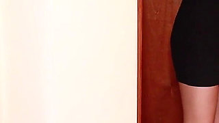 Woman Transformed Into a Robot, a Pleasure_cleaning Mach