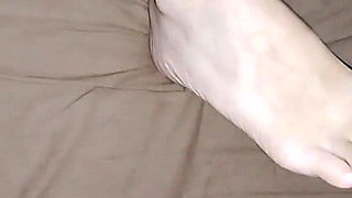 Real Family Secret Foot Fetish with a Stepsister