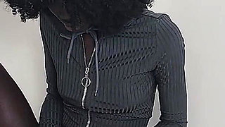 My Sudanese Friend with Her Dildo