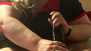 British Blonde MILF Gets Wild with Huge BBC. Naughty Play