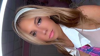 PLAYING WITH DILDO AFTER SCHOOL