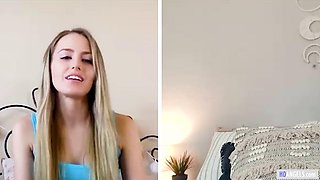 Kristen Scott and Scarlett Sages Webcam Masturbation Before Wedding