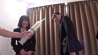 Office Lady's Instant Raw Insertion and Enema Daruma Game x1x0390D513ACD2F1EAFD