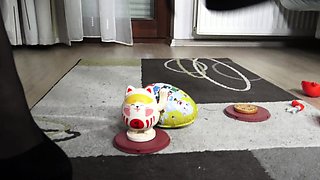 kirstin nylon legs and heels crushing