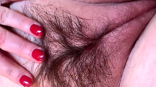 Sweaty Creamy Hairy Pussy Straight Back From the Gym Sniff My Holes