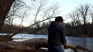 Outdoor Sex with my 18yo Amateur Girlfriend
