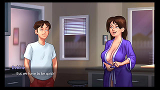 Enjoying In KItchen With Step Mom