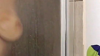Cute Pussy Pounded on Couch and Shower Cleanup Sex