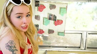 Haley Spades And Annie King Get Wild In Trashy Step Family