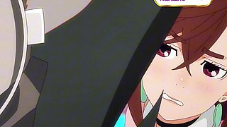 Adult Momo drags Okarun into wild psychic sex - Anime Parody
