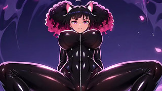 Pussygirl Wants Love and Sex. Hentai Anime Cartoon. Ai Animation