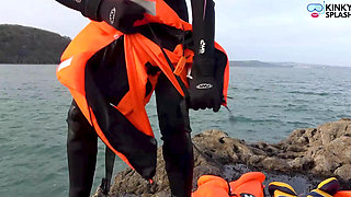 Wetsuit and Lifejackets Lucy’s Freezing Comparison