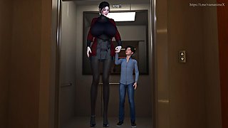 Xiao Zhi and his doctor aunt s hotel play ft. Unknown: Blowjob, Hardcore  Big Ass Porn