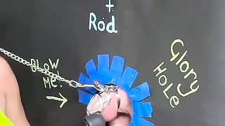 Chastity Cage Gloryhole Denial