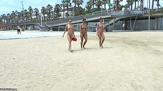 Valentina Nappi Beach Public Italian Porno Star