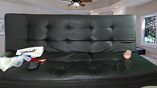 Big Tits Stepmom Orgasm with Big Dildo and Squirt