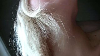 Anal loving blonde gf close up blowjob in this hd pov video