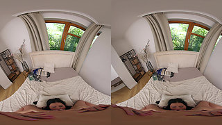 Lesbian Sex with Milena Ray in Lingerie - VR Porn for Women