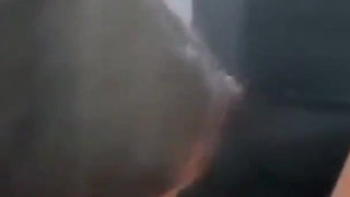 Married Woman Sucked Me with Her Husband at the Wheel