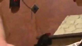 Hanging out penis humiliating