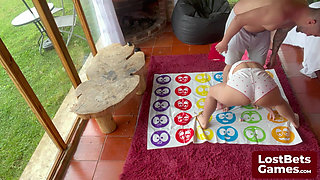 Get ready for playful Strip Twister seduction