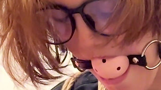 Miriam Chairtied Ballgagged and Drooling