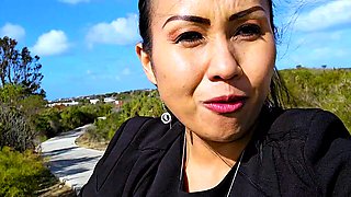 Naughty Thai MILF seduces a lucky farang