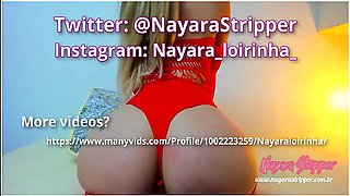 Girl Playing With Feet End Footj With Stripper