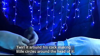 Step Brother Handjob & Cum in Panties - MILF Shawna Panofka Watches & Learns