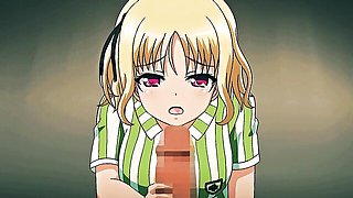Handjob xxx with explosive hottie from Hentai Universe