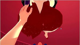 Hentai seduction with a playful twist