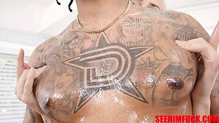 See His First Pro Shoot with Zaddy2x, Indica Monroe by See HIM Fuck: Porn