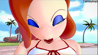 Jessica Rabbit get fucked in a pool