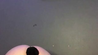 Adorable Stacked Nubile Butt-plugs Her Cock-squeezing Booty With Her Bunny Tail Before Humping Herself With Her Anal invasion Fake penis - The G-string Bank - Used Undies