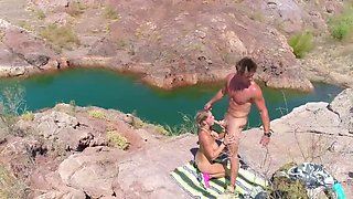 Sparks Go Wild Fucking and Sucking on a Mountain