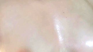 Big boobs milf masturbates with her dildo