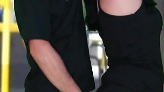 Old Scoundrel with an Encoxada and Masturbates Until He Cums on the Brunette in the Bus