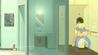 Hentai Game - Thick Busty Woman's Summer Beach Sex Adventure