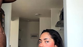 morning sex with my stepbrother's bbc -amateur couple-