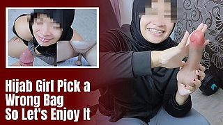 Asian Hijab Girl Minokiiko Gym Bag Dildo Pussy & Blowjob - Desi Bhabhi Fucked
