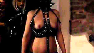 Slave Girls First Pony Play Humiliation by German Latex Mistress