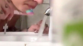Giantess Tiny Secretly Watches Me Shower and Pee Eat Breakfast