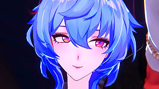 Genshin Impact - Ganyu Late Night Office Pleasure - 3D Hentai Animations