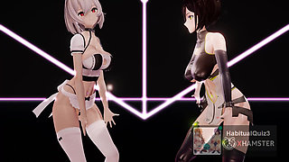 mmd r18 Bubblin fuck hard cheating cosplay big dildo anal sex ahegao swallow public gangbang 3d hentai